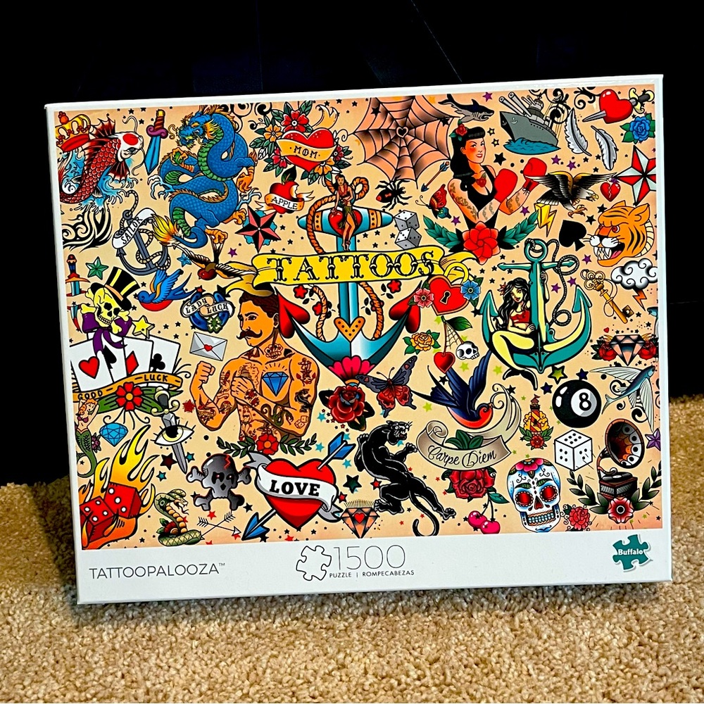 1500 Piece Puzzle - Tattoopalooza